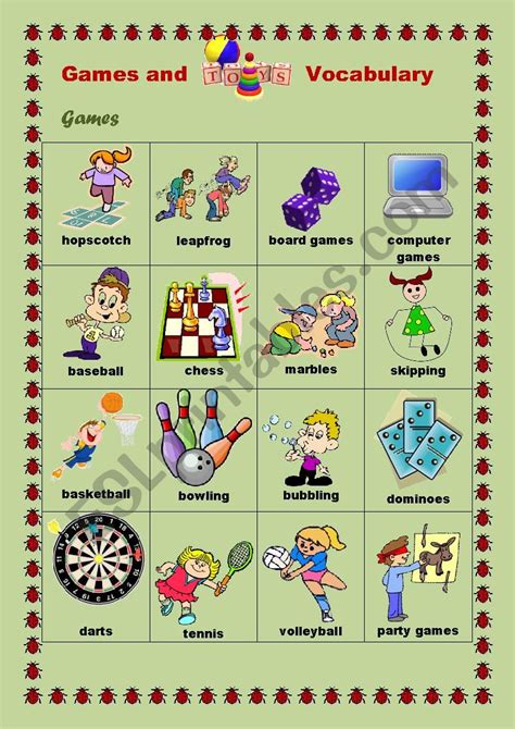 vocabulary games|Game .